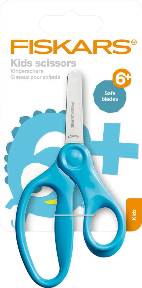 Se FISKARS Børn turkis 13 cm alder 6+ online her - Ean: 6424002014775