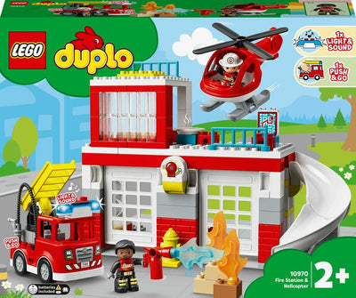 Se 10970 LEGO DUPLO Town Brandstation og helikopter online her - Ean: 5702017153681