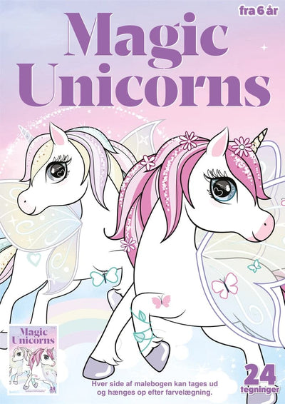 Se Malebog magic unicorns A4 online her - Ean: 5711708128525