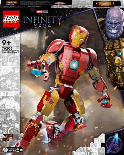 Se 76206 LEGO Super Heroes Iron Man-figur online her - Ean: 5702017154213