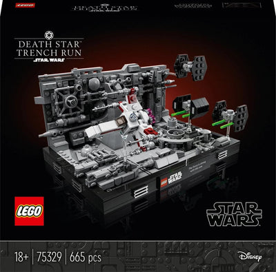 Se 75329 LEGO Star Wars Diorama med dødsstjerne-angreb online her - Ean: 5702017155555