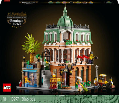 Se 10297 LEGO Icons Hyggeligt hotel online her - Ean: 5702017151847