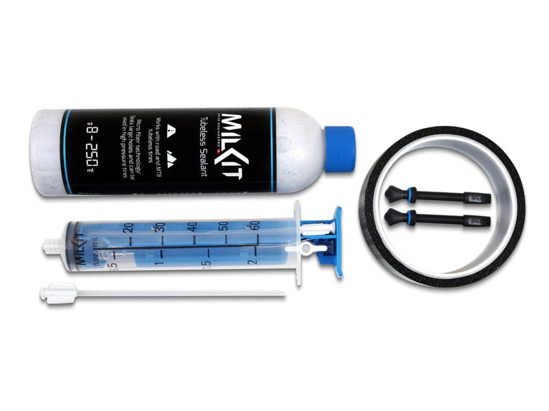 Se Milkit - Conversion Kit - 45 mm ventiler - 32 mm Fælgtape ❤ Kæmpe udvalg i Milkit ❤ Hurtig levering: 1 - 2 Hverdage samt billig fragt - Varenummer: CKP-7640174460427 og barcode / Ean: &