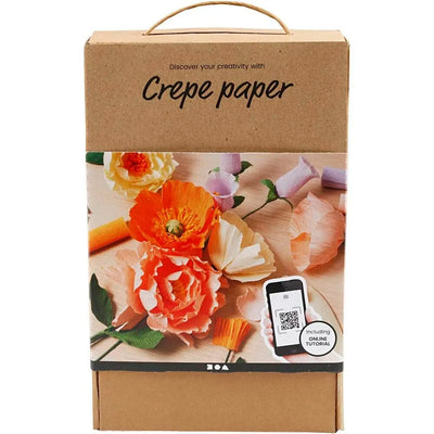 Se Crepepapirblomster Start DIY Kit ass. farver online her - Ean: 5712854455480