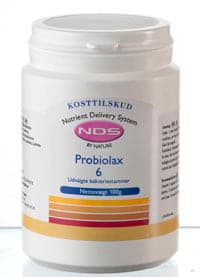 Stort online udvalg i NDS Probiolax 6 100 gram ❤ NDS ❤ Hurtig levering: 1 - 2 Hverdage og gratis fragt v/køb over 295 kr. GLS til pakkeshop ❤ Varenummer: HG-9167 og barcode / Ean: 5707343230495 på lager - Kæmpe udvalg i Kosttilskud - Over 454 design brands på udsalg