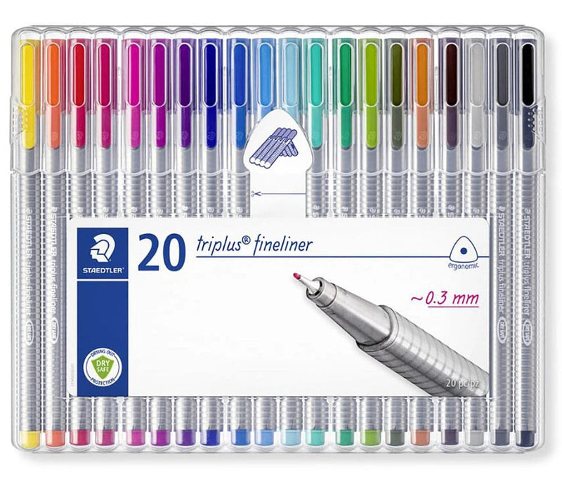 Se Staedtler Fineliner triplus 20 ass. online her - Ean: 4007817334102