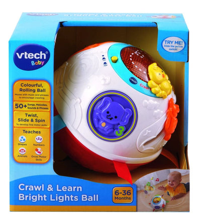 Se Vtech Baby kravle- og lærebold DK online her - Ean: 5766184126985