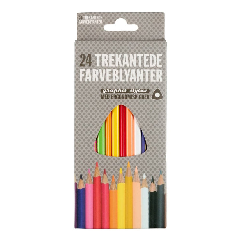 Se Graphit Stylus Farveblyanter graphit stylus 24 stk online her - Ean: 4030969808986