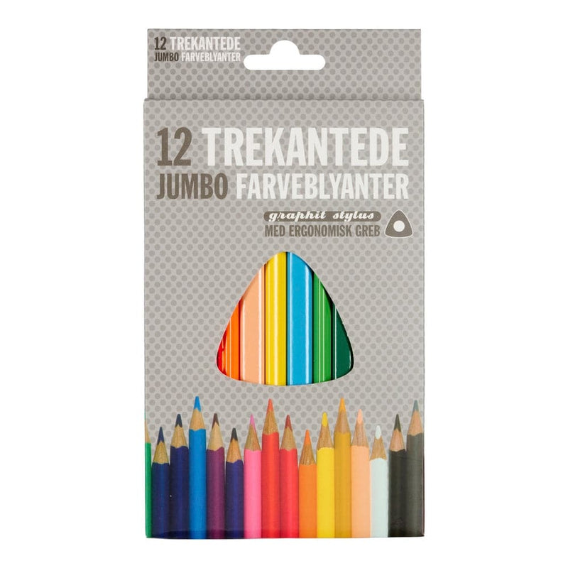 Se Graphit Stylus Farveblyanter graphit stylus jumbo 12 stk online her - Ean: 4030969809020