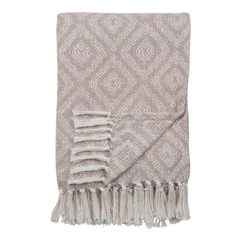 Se Cort Plaid - Plaid I Bomuld, Råhvid/Beige, Design D, 130X160 Cm ❤ Stort online udvalg i HouseNordic ❤ Hurtig levering: 1 - 2 Hverdage samt billig fragt ❤ Varenummer: BBM-45560395464981 og barcode / Ean: &