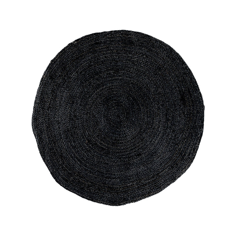 Se Bombay Gulvtæppe - Rundt i flettet mørkegrå jute Ø150 cm - Ø150 cm ❤ Stort online udvalg i House Nordic ❤ Hurtig levering: 1 - 2 Hverdage samt billig fragt ❤ Varenummer: BGH-42372603445500 og barcode / Ean: &