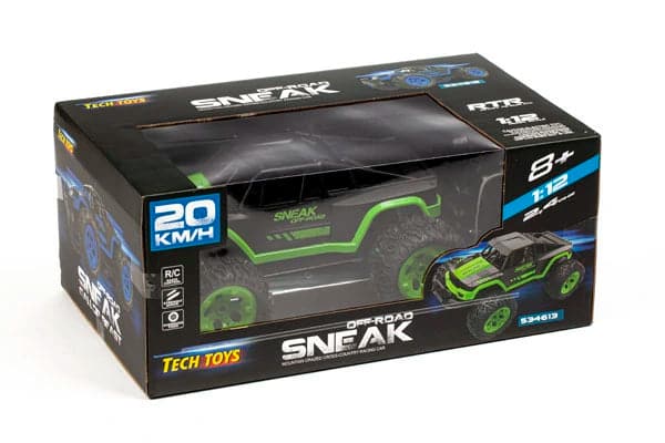 Se TECHTOYS Sneak Off-Road green RTR online her - Ean: 5700135346138