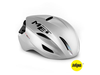 Se MET Manta Mips - Aero Cykelhjelm - Mat White Holopraphic - Str. 58-61 cm ❤ Kæmpe udvalg i Met ❤ Hurtig levering: 1 - 2 Hverdage samt billig fragt - Varenummer: CKP-8015190271996 og barcode / Ean: '8015190271996 på lager - Udsalg på Cykelhjelm til race Spar op til 66% - Over 400 kendte brands på udsalg