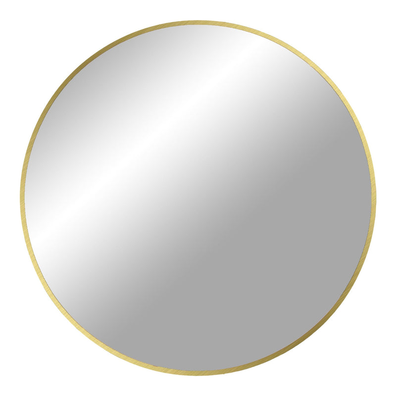 Se Madrid Spejl - Spejl I Aluminium, Messing Look, Ø80 Cm ❤ Stort online udvalg i HouseNordic ❤ Hurtig levering: 1 - 2 Hverdage samt billig fragt ❤ Varenummer: BBM-45560908513557 og barcode / Ean: &