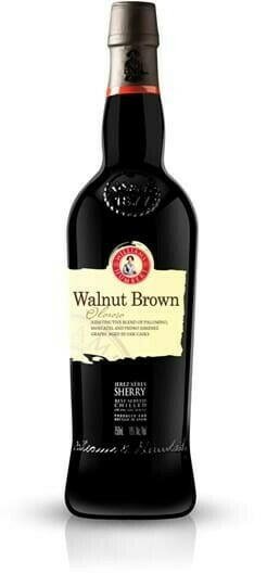 Se Walnut Brown Oloroso Sherry 0,75 Ltr ✔ Kæmpe udvalg i  WALNUTBROW ✔ Hurtig levering: 1 - 2 Hverdage samt billig fragt - Varenummer: BAR-14589 og barcode / Ean: '8410028050901 på lager - Udsalg på Drikkevarer | Vin og champagne | Sherry Spar op til 59% - Over 1347 kendte brands på udsalg