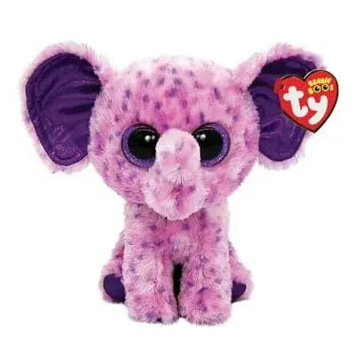 Se Ty Beanie Boos Eva lilla elefant 15,5 cm online her - Ean: 0008421363865