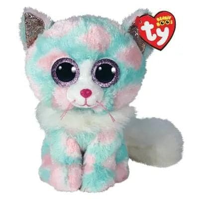 Se Ty Beanie Boos Opal pastel kat 15,5 cm online her - Ean: 0008421363766