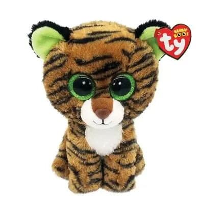 Se Ty Beanie Boos Tiggy brun tiger 15,5 cm online her - Ean: 0008421363872
