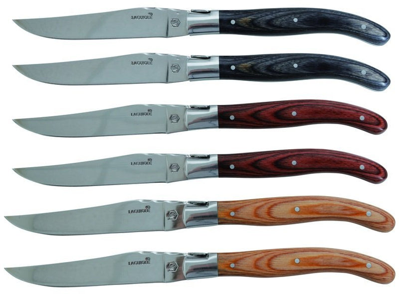Se Laguiole Bouscaillous 6 Steakknive ✔ Kæmpe udvalg i  Laguiole ✔ Hurtig levering: 1 - 2 Hverdage samt billig fragt - Varenummer: BAR-131347 og barcode / Ean: &