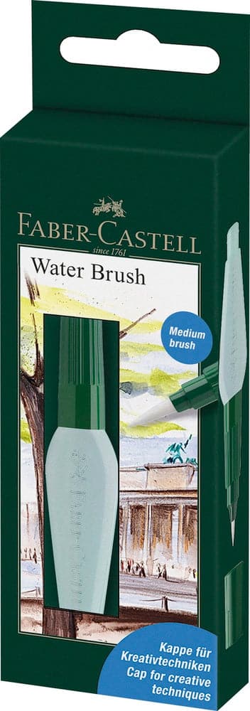 Se Faber-Castell Vandpensel kunstner medium nylon hår online her - Ean: 4005401851059