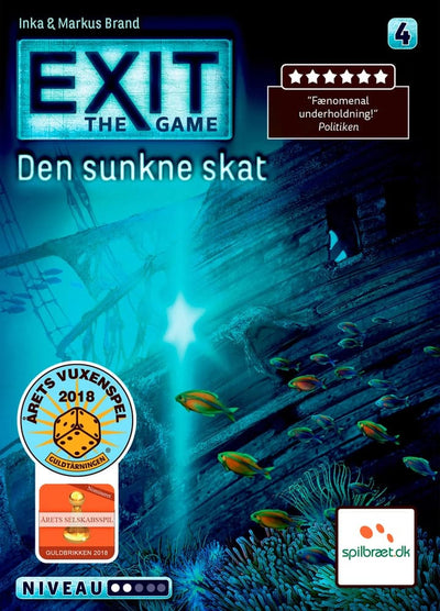 Se Spil Exit den sunkne skat online her - Ean: 7072611001724