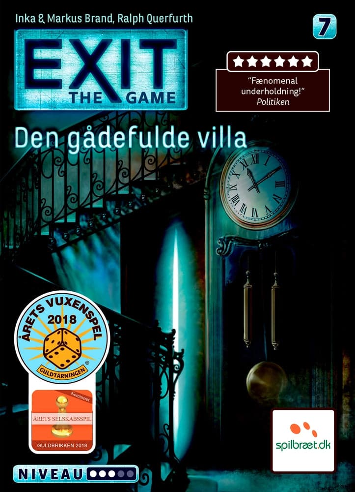 Se Spil Exit den gådefulde villa online her - Ean: 6430018273440