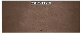 Endeavour Long Board Brun  45x26 cm.