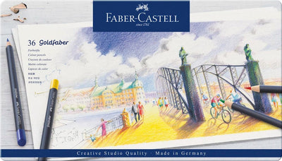 Se Faber-Castell Farveblyant Gold 36 ass online her - Ean: 4005401147367