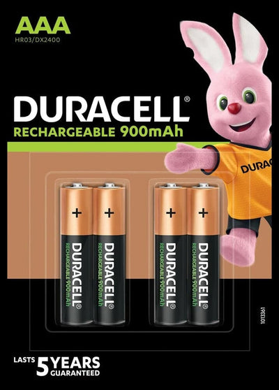 Se Batterier Duracell prechargeable aaa 4Pk online her - Ean: 5000394087842