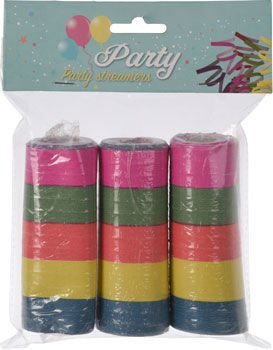 Se Serpentiner Pk 3 Ruller ❤ Kæmpe udvalg i HAAHR & CO ❤ Hurtig levering: 1 - 2 Hverdage samt billig fragt - Varenummer: BAR-683507 og barcode / Ean: på lager - Udsalg på Fest Fest Tilbehør Bord Pynt Spar op til 62% - Over 400 kendte brands på udsalg