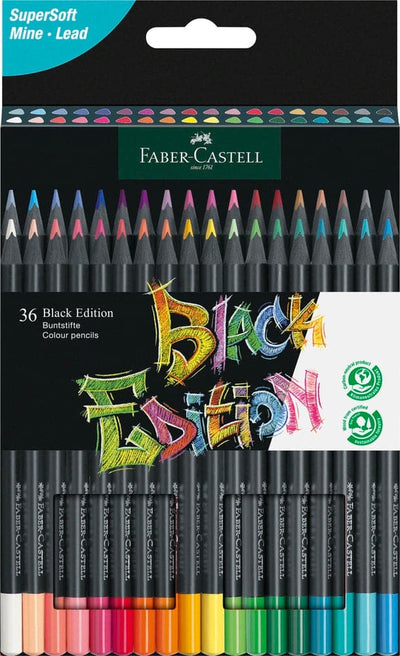 Se Faber-Castell Farveblyant black edition online her - Ean: 4005401164364