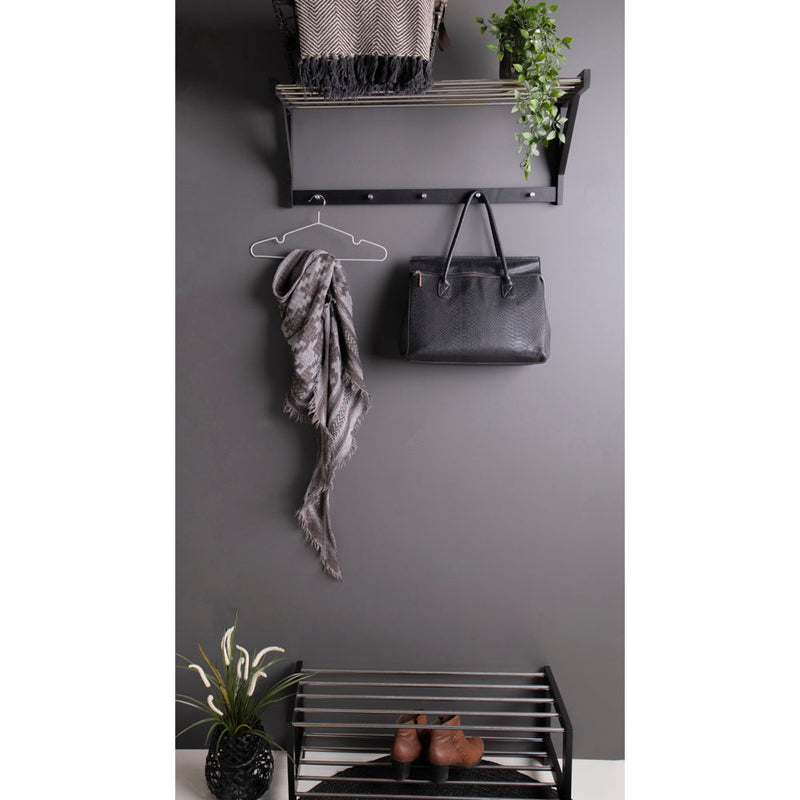 Se Padova Hattehylde - Hattehylde i sort med metal ❤ Stort online udvalg i House Nordic ❤ Hurtig levering: 1 - 2 Hverdage samt billig fragt ❤ Varenummer: BGH-42449274175740 og barcode / Ean: &