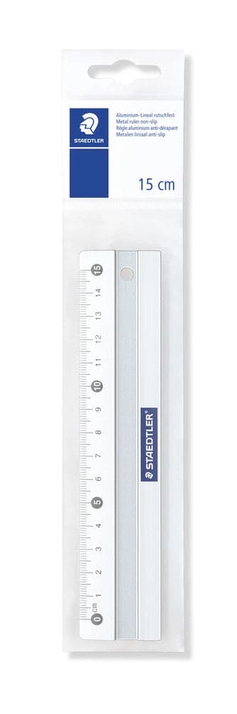 Se Staedtler Lineal aluminium 15 cm online her - Ean: 4007817563151