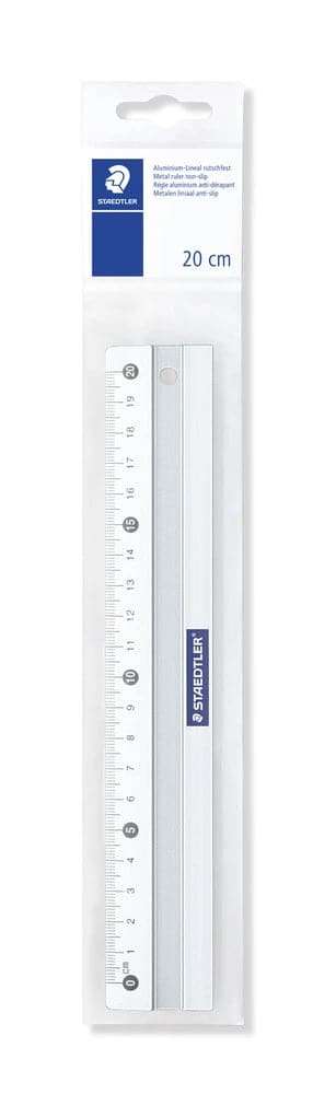 Se Staedtler Lineal aluminium steadtler 20 cm online her - Ean: 4007817563205