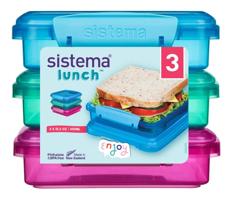 Se Sistema sandwich box 3 stk online her - Ean: 9414202416476