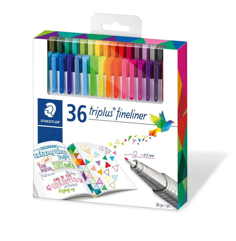 Se Staedtler Fineliner triplus 36 ass. online her - Ean: 4007817011072