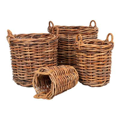 Se Burton Kurve - Kurve I Kubu Rattan, Med Håndtag, Runde, Sæt Af 4 ❤ Stort online udvalg i HouseNordic ❤ Hurtig levering: 1 - 2 Hverdage samt billig fragt ❤ Varenummer: BBM-45560011686165 og barcode / Ean: '5713917007318 på lager - Udsalg på Kurve, Nyheder, Populære produkter Spar op til 58% - Over 322 kendte brands på udsalg