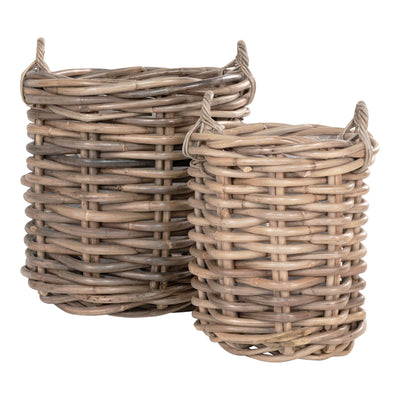 Se Burton Kurve - Kurve I Kubu Rattan, Med Håndtag, Runde, Sæt Af 2 ❤ Stort online udvalg i HouseNordic ❤ Hurtig levering: 1 - 2 Hverdage samt billig fragt ❤ Varenummer: BBM-45560005034261 og barcode / Ean: '5713917009916 på lager - Udsalg på Kurve, Nyheder, Populære produkter Spar op til 59% - Over 322 kendte brands på udsalg