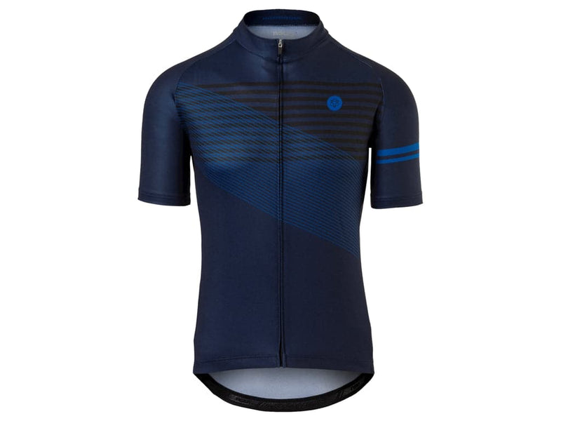 Se AGU Jersey Striped - Cykeltrøje - Deep Blue - Str. XL ❤ Stort online udvalg i AGU ❤ Hurtig levering: 1 - 2 Hverdage samt billig fragt - Varenummer: CKP-8720866066058 og barcode / Ean: &