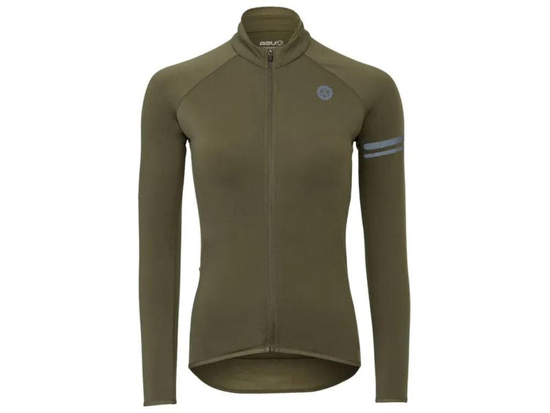 Se AGU Thermo Jersey Essential - Cykeltrøje - Dame - Army grøn - Str. M ❤ Stort online udvalg i AGU ❤ Hurtig levering: 1 - 2 Hverdage samt billig fragt - Varenummer: CKP-8720866063774 og barcode / Ean: &