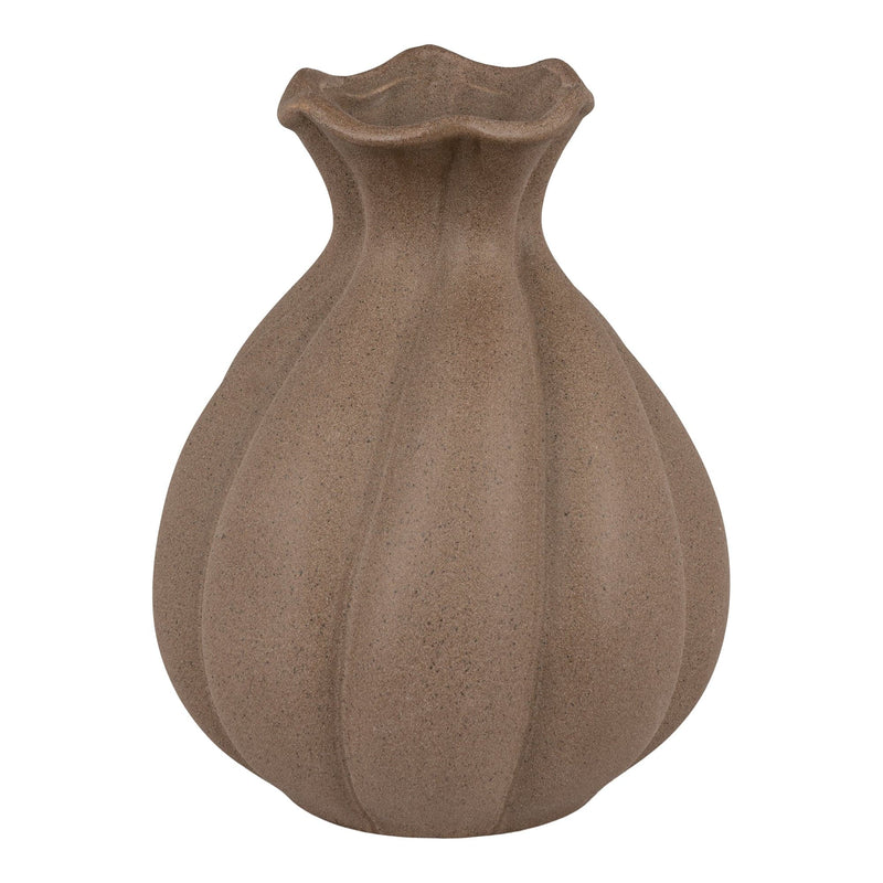 Se Vase - Vase I Keramik, Brun, Ø14,5X18,5 Cm ❤ Stort online udvalg i HouseNordic ❤ Hurtig levering: 1 - 2 Hverdage samt billig fragt ❤ Varenummer: BBM-45561132155157 og barcode / Ean: &