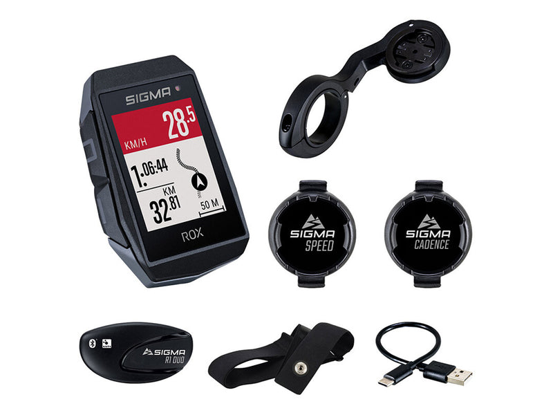 Se Sigma ROX 11.1 Evo - Cykelcomputer med GPS - Sensor Bundle - Sort ❤ Stort online udvalg i Sigma Sport ❤ Hurtig levering: 1 - 2 Hverdage samt billig fragt - Varenummer: CKP-4016224010349 og barcode / Ean: &