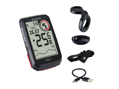 Se Sigma ROX 4.0 - Cykelcomputer med GPS - Med Pulsmåler - Sort ❤ Stort online udvalg i Sigma Sport ❤ Hurtig levering: 1 - 2 Hverdage samt billig fragt - Varenummer: CKP-4016224010622 og barcode / Ean: '4016224010622 på lager - Udsalg på Cykelcomputere Spar op til 62% - Over 785 kendte brands på udsalg