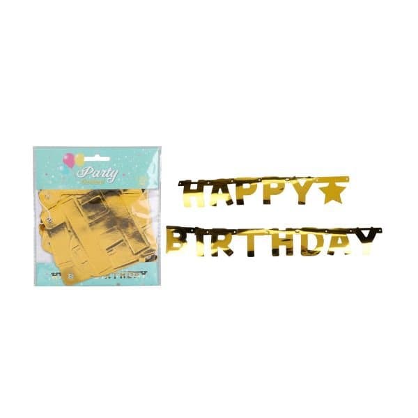 Se Flagline Med Teksten "Happy Birthday" ❤ Kæmpe udvalg i Koop ❤ Hurtig levering: 1 - 2 Hverdage samt billig fragt - Varenummer: BAR-709097 og barcode / Ean: &