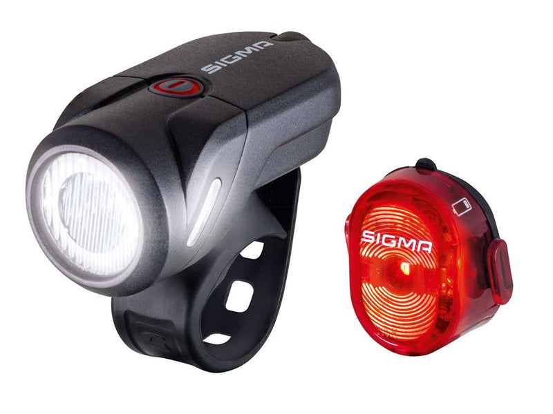 Se Sigma Aura 35 & Nugget II - Lygtesæt - USB genopladelig ❤ Kæmpe udvalg i Sigma Sport ❤ Hurtig levering: 1 - 2 Hverdage samt billig fragt - Varenummer: CKP-4016224173600 og barcode / Ean: &