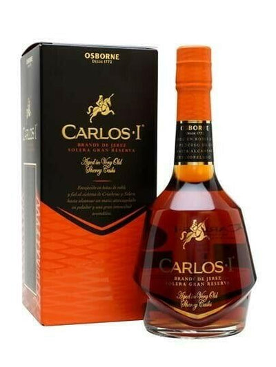 Se Carlos I Solera Gran Reserva Brandy Fl 70 ❤ Stort online udvalg i CARLOSI ❤ Hurtig levering: 1 - 2 Hverdage samt billig fragt ❤ Varenummer: BAR-16359 og barcode / Ean: '8410337070164 på lager - Udsalg på Fødevarer, drikkevarer og tobak | Drikkevarer | Alkoholiske drikke | Spiritus | Brandy Spar op til 57% - Over 360 kendte mærker på udsalg