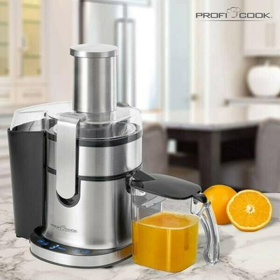 Se Automatisk Juicer Profi Cook ❤ Stort online udvalg i Profi Cook ❤ Hurtig levering: 1 - 2 Hverdage samt billig fragt ❤ Varenummer: BAR-13276 og barcode / Ean: '4006160115604 på lager - Udsalg på Hjem og have | Køkken og spisestue | Køkkenudstyr | Saftpressere Spar op til 61% - Over 400 kendte brands på udsalg