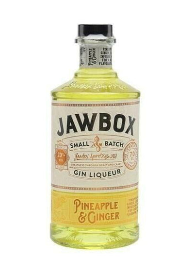 Se Jawbox Pineapple & Ginger Gin Liqueur Fl 70 ❤ Kæmpe udvalg i JAWBOX ❤ Hurtig levering: 1 - 2 Hverdage samt billig fragt - Varenummer: BAR-14111 og barcode / Ean: '5060434130624 på lager - Udsalg på Drikkevarer Spiritus Gin Spar op til 65% - Over 434 design brands på udsalg