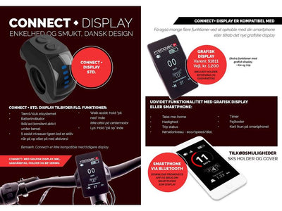 Se Promovec - Grafisk center display incl. kontrol for Connect + ❤ Stort online udvalg i Promovec ❤ Hurtig levering: 1 - 2 Hverdage samt billig fragt - Varenummer: CKP-5707965283787 og barcode / Ean: '5707965283787 på lager - Udsalg på Cykelcomputere Spar op til 59% - Over 434 design mærker på udsalg