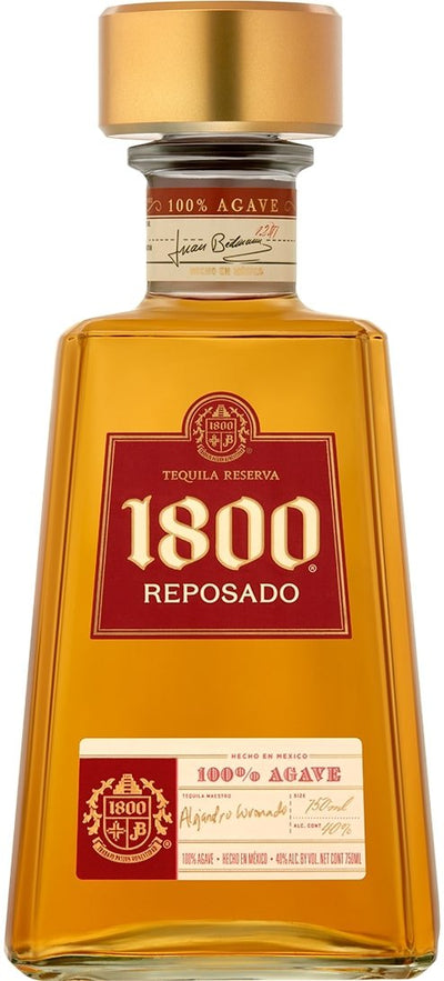 Se 1800 Tequila Reposado Fl 70 ❤ Kæmpe udvalg i 1800 ❤ Hurtig levering: 1 - 2 Hverdage samt billig fragt - Varenummer: BAR-10673 og barcode / Ean: '7501035013124 på lager - Udsalg på Drikkevarer Spiritus Tequila Spar op til 55% - Over 454 design brands på udsalg